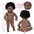 Bebe Reborn Realista Menina Negra Bailarina Coelhinha Itens - Imagem 5