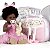 Bebe Reborn Realista Menina Negra Bailarina Coelhinha Itens - Imagem 4