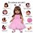 Bebe Reborn Menina Bailarina Boneca Realista Linda Silicone - Imagem 6