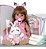 Bebe Reborn Menina Bailarina Boneca Realista Linda Silicone - Imagem 2