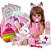 Bebe Reborn Menina Bailarina Boneca Realista Silicone Luxo - Imagem 1
