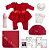 Boneca Bebe Reborn Recem Nascida Silicone Com Lindos Itens - Imagem 3