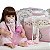 Boneca Bebê Reborn Realista Fofa 20 Itens Bolsa Maternidade - Imagem 5