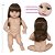 Boneca Tipo Reborn Realista De Silicone Menina  + 20 Itens - Imagem 6