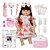 Boneca Reborn Morena Realista + 20 Itens Bolsa Maternidade - Imagem 1