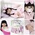 Boneca Bebe Reborn Silicone Realista Morena Roupão 20 Itens - Imagem 1