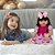 Boneca Bebê Reborn Cabelo Castanho + Bolsa 20 Itens Enxoval - Imagem 5