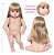 Boneca Bebe Reborn Loira Corpo De Silicone Enxoval 20 Itens - Imagem 6