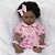 Boneca Bebê Reborn Realista Negra 20 Itens Bolsa Maternidade - Imagem 5
