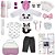 Boneca Reborn Panda Morena Linda 21 Itens Bolsa Maternidade - Imagem 3