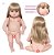 Boneca Reborn Menina Loira Realista Com Carrinho Infantil - Imagem 6