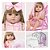 Boneca Reborn Menina Loira Realista Com Carrinho Infantil - Imagem 1