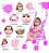 Boneca Reborn Menina Loira Realista Com Carrinho Infantil - Imagem 3
