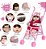 Bebe Reborn Silicone Menina Girafinha Com Carrinho Infantil - Imagem 3