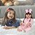 Boneca Reborn De Silicone Cabelo Castanho Menina Princesa - Imagem 5