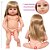Boneca Bebe Reborn Realista Menina Loira Linda Pode Banho - Imagem 6