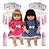 2 Boneca Reborn Gêmeas De Silicone Enxoval Completo Bolsa - Imagem 1