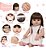 Boneca Reborn Realista Menina Princesa Baby 13 Itens Enxoval - Imagem 3