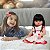 Bebe Reborn Realista Menina Morena Pode Banho + Kit 13 Itens - Imagem 5