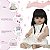 Boneca Bebe Reborn Realista Morena Enxoval Completo 20 Itens - Imagem 4