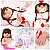 Boneca Reborn Realista Cabelo Castanho Enxoval Itens Luxo - Imagem 1
