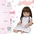 Bebe Reborn Realista 100% Silicone Menina Envio Imediato - Imagem 4
