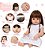 Bebe Reborn Realista 100% Silicone Menina Envio Imediato - Imagem 3