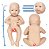 Boneco Reborn Careca Olhos Claros 43cm Com Carrinho Infantil - Imagem 6