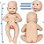 Bebe Reborn Menino Realista Pagão Azul Com Carrinho 11 Itens - Imagem 6