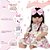 Boneca Reborn Realista Morena Com Enxoval Completo 20 Itens - Imagem 4