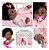 Boneca Reborn Realista Negra Cabelo Cacheado Linda Completa - Imagem 1