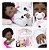 Boneca Reborn Realista Negra Linda Enxoval Panda Itens Luxo - Imagem 1