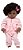 Boneca Reborn Bebê Realista Negra Pijama Roupão 13 Itens - Imagem 1