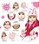 Boneca Bebe Reborn Silicone Girafinha Loira Com Vários Itens - Imagem 4