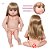 Boneca Reborn Realista Menina Loira Fofa 46cm Com Acessórios - Imagem 6