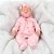 Boneca Reborn Realista Lívia Olhos Fechados Enxoval Completo - Imagem 5