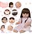 Boneca Reborn Realista Menina 46cm Enxoval Completo Bolsa - Imagem 3