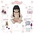 Bebê Reborn Realista Articulado Morena Fofa Princesa Vinil - Imagem 4