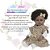 Boneca Reborn Negra 100% Vinil Enxoval Completo Oncinha - Imagem 2