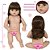 Boneca Reborn Bebê Realista Grande Com Vestido Florido - Imagem 7