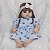 Boneca Bebê Reborn Princesa Cabelo Longo + Lindo Vestido - Imagem 5