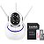 Kit Câmera de Segurança IP Wi-Fi 360° sem Fio com 3 Antenas + Micro SD 32GB - Imagem 2