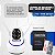 Kit Câmera de Segurança IP Wifi 360 sem Fio com 3 Antenas + Micro sd 128gb - Imagem 8