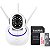 Kit Câmera de Segurança IP Wifi 360 sem Fio com 3 Antenas + Micro sd 128gb - Imagem 2