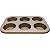 Forma Para 6 Cupcakes Dourada Em Casa Tem - Imagem 3