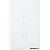 Interruptor 2x4 Zigbee 3 Botões Touch Branco NovaDigital - Imagem 1