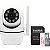 Kit Camera de Vigilancia Wi-Fi 1080P + Micro sd 32gb - Imagem 1
