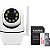 Kit Camera de Vigilancia Wi-Fi 1080P + Micro sd 128gb - Imagem 1