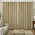 Cortina Pendure Jacquard 4,00 (A) x 2,70 (L) Bege - Imagem 1