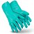 Luva Nitrílica Verde com Forro Nitrogreen - Super Safety - CA 33334 - Imagem 2